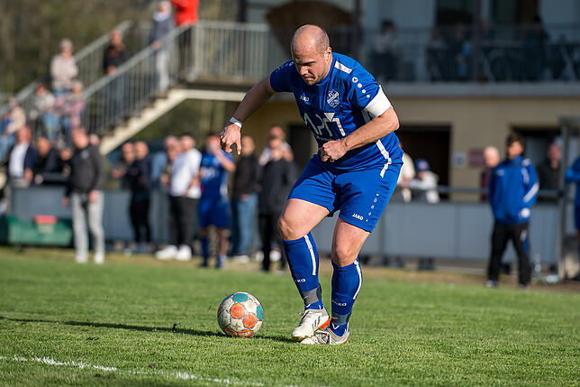 Routinier besorgt Sieg: Pascal Bercher erzielte beide Treffer für den FC Geißlingen beim 2:1 gegen den SV Stühlingen.