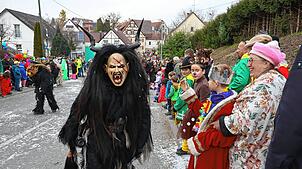 Bild : Rickenbach: Die schönsten Bilder vom farbenfrohen Narrenumzug 2025