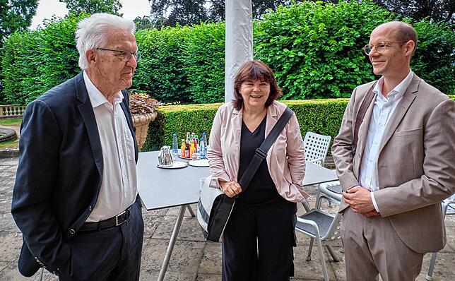 Das Interview führten Ulrike Bäuerlein (SÜDKURIER) und Axel Habermehl (Südwestpresse) vom gemeinsamen Stuttgarter Korrespondenten-Büro.