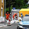 Singen am 16. Mai 2024: Weil man eine gefährliche Substanz vermutete, gab es einen der größten Einsätze in den vergangenen Jahren im ...