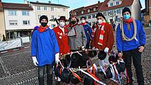 Bild : Bilder vom Narrenbaumstellen und Preisschnellen in Markdorf