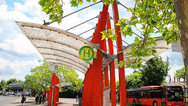 Der ZOB in Radolfzell. Das Stadtbuskonzept in der Stadt soll künftig überarbeitet werden &ndash; und umweltfreundlicher werden.