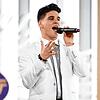 Tarkan Simsek aus Jestetten während seines Auftritts vor der Jury von Deutschland sucht den Superstar.