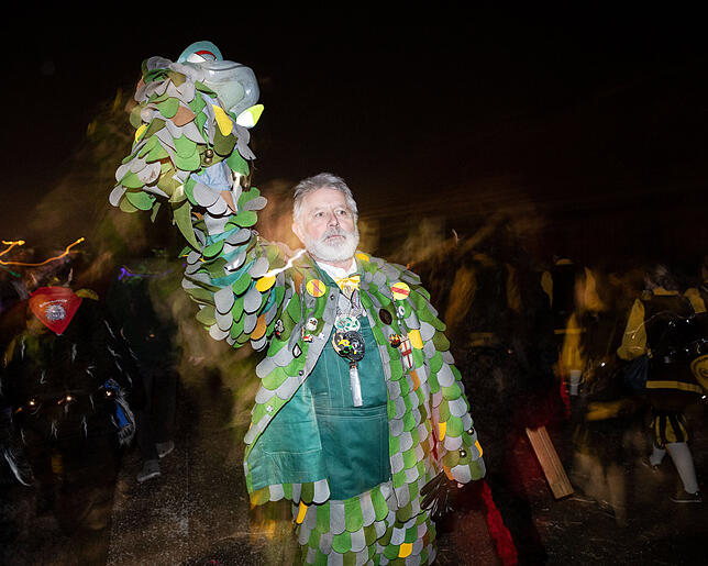 Bild 10: Christoph Heckmann ist mehr als ein Narr. Unterwegs mit einem Helden der Fasnacht