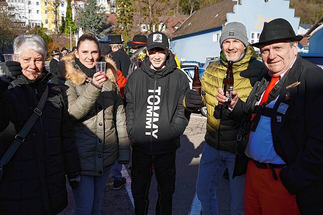 Bild 10: Die schönsten Bilder von der Städtlefasnacht der Grufti-Band