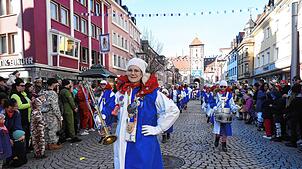 Bild : Der große Fasnet-Umzug in Villingen begeistert die Massen