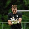 Fabian Gäng (rechts) ist Stürmer beim SV Bohlingen. Gegen die SG Dettingen-Dingelsdorf II musste er jedoch Torhüter Marcel Veit ersetzen.