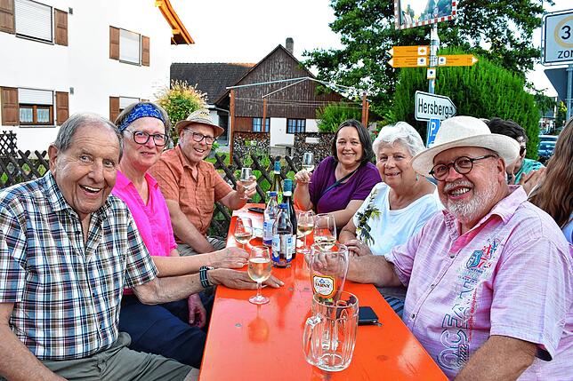 Bild 14: Tolle Stimmung bei Kaiserwetter in Kippenhausen