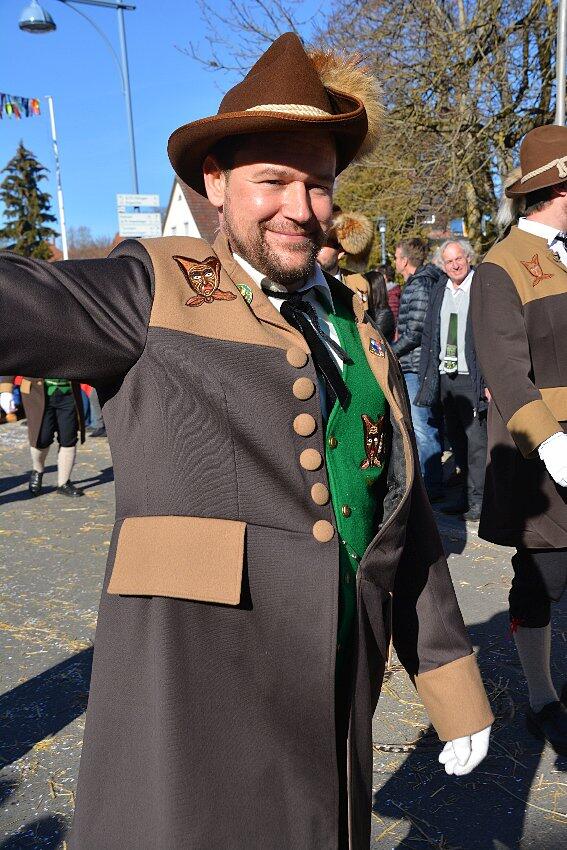 Bild 9: Bilder vom Narrentreffen der Urviecher-Zunft Bad Dürrheim: Großer Festumzug (2)