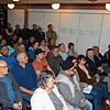 Volles Haus im Saal der Villinger Petrusgemeinde. Dorthin hat die Bürgerinitiative Nordzubringer Nein Danke zu einem Info- und ...