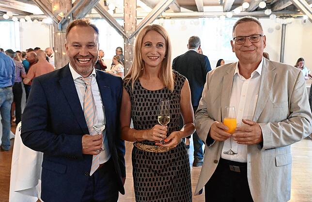 Von links: Matthias Weckbach, Tonja Sailer und Christoph Leiz
