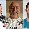 Drei Vereine, drei Ziele, drei Personen: (von links) Labinot Nikqi (ESV Südstern Singen), Gino Radice (FSG Zizenhausen) und Bülent Alkan ...