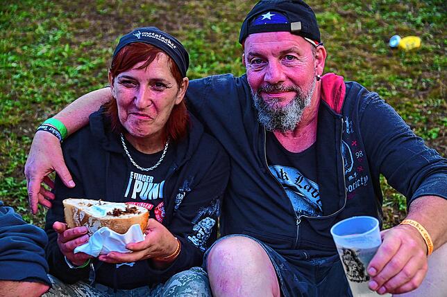 Bild 20: Bilder vom Metalacker: &bdquo;Rage&ldquo; versetzt die Fans der härteren Musik-Gangart in Begeisterung