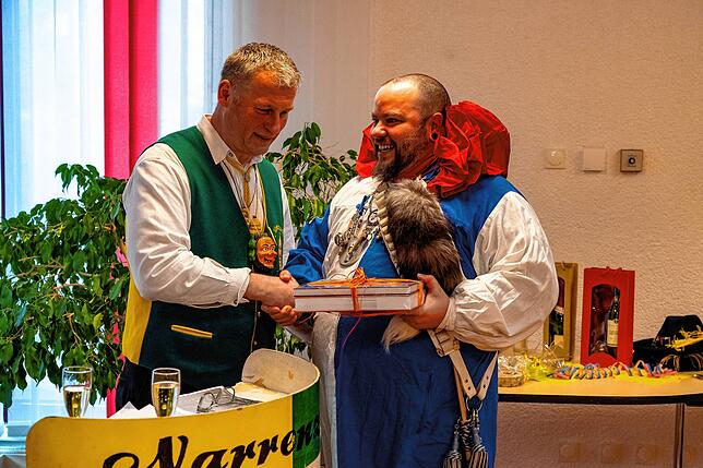Bild 39: Grenzsteintreffen Brigachtal: So schön war‘s bei der Narrenmesser und dem Zunftmeisterempfang