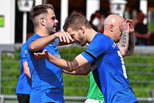 Bild 1: SG Mettingen/Krenkingen holt sich ein 2:2 beim SV Herten – und wir haben Bilder!