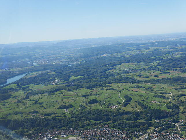Bild 2: Hoch über Rheintal und Hotzenwald: So schön sieht unsere Region aus der Luft aus