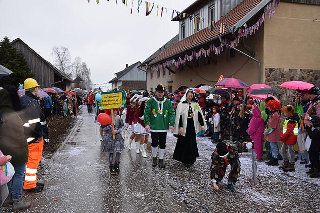 Bild 16: Bildergalerie: Das Schlüchttalnarrentreffen in Nöggenschwiel im besten Licht