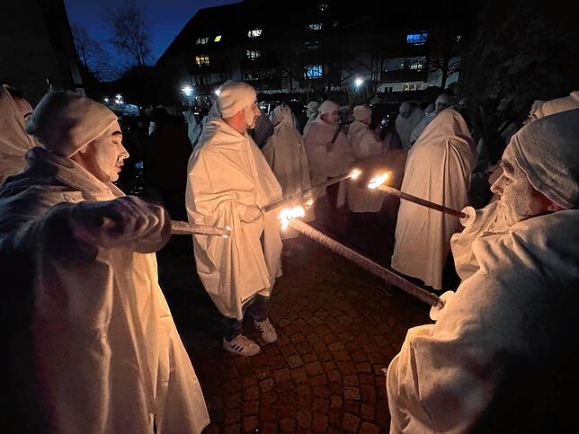 Bild 22: Unglaubliche Bilder: Der Böög geht in Bad Säckingen in Flammen auf!