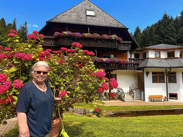 Hildegard Baschnagel hat den Gasthof „Tannenmühle“ in Grafenhausen aufgebaut. Sie kann sich gut an die Anfänge des Tourismus im ...