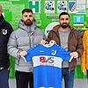 Zwei Neue: Trainer Michael Jauch (links) und Felix Uhl (rechts) von der sportlichen Leitung des FC Erzingen, freuen sich auf Minir ...