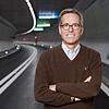 Andreas Weidinger vor wenigen Tagen im fertiggestellten Galgenbucktunnel. Er leitete und koordinierte als Projektleiter das Großprojekt ...