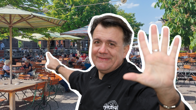 Hincooker Andi Schuler sitzt gerne in einem Biergarten und lässt bei einer Halben und einer Brezel die Seele baumeln. Hier sind seine ...