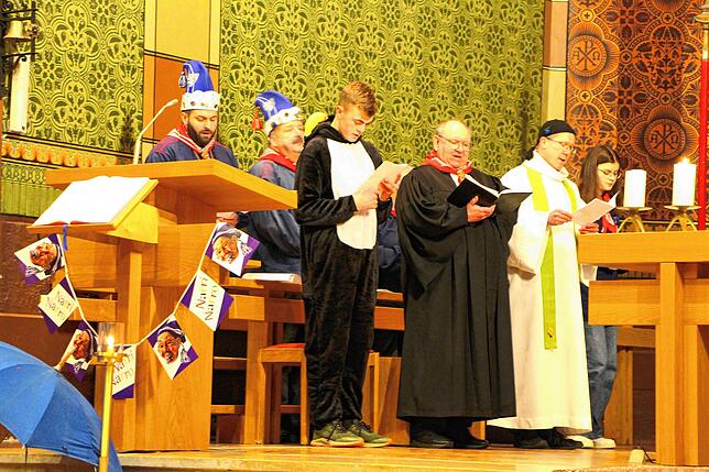 Bild 9: Ökumenische Narrenmesse in St. Peter & Paul Bonndorf