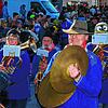 Selbst an der Fasnet gehört die Stadtmusik einfach dazu. Seit einem Jahr schweigen die Instrumente. Dennoch versucht der St. Georgener ...