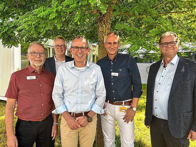 Sie freuen sich über die große Investition zum Wohle der Patienten: Medizinphysiker Manfred Alraun, Klinikgeschäftsführer Matthias ...