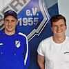 Neue Trainer: Beim SV Berau übernimmt Sören Jörns (Mitte) die sportliche Verantwortung. Ihm zur Seite stehen als Co-Trainer Manfred ...