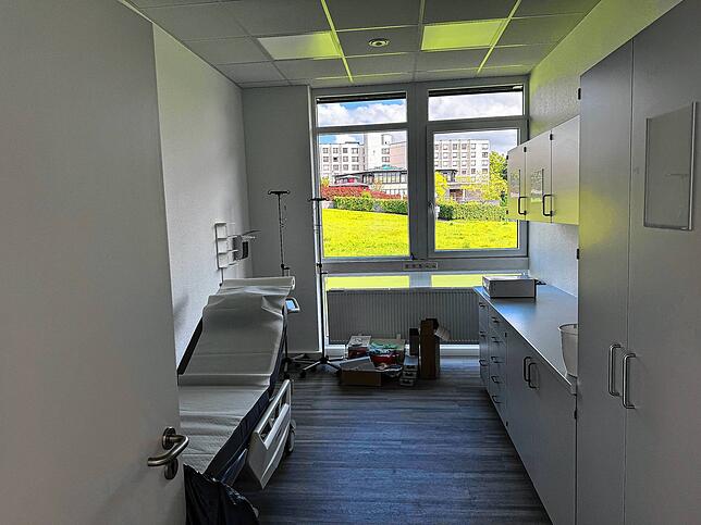 Ein Behandlungszimmer des MVW.