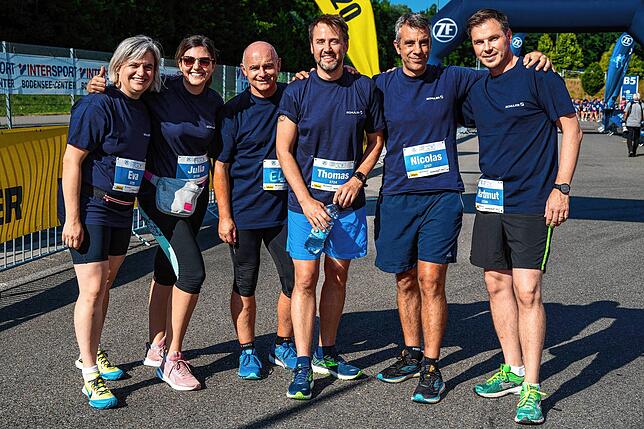 Bild 15: Bilder vom ZF Firmenlauf Start und Zieleinlauf Messegelände