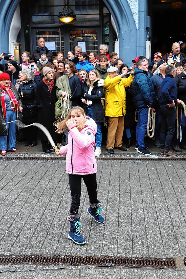 Bild 15: Überlingen: Einschnellen der Fasnet am Dreikönigstag