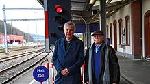 Sie lassen sich von der Bahn nicht ausbremsen: Als sachkundige Bürger haben der frühere Stadtrat und Zahntechniker Gerd Jacobshagen und ...