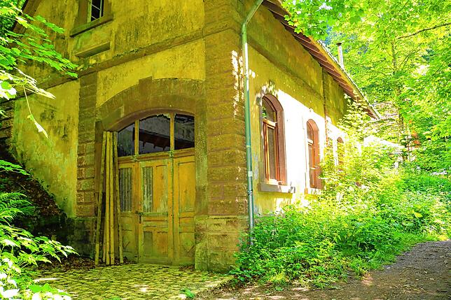 Das alte Turbinenhaus soll zu einem Tagungsort umgebaut werden.