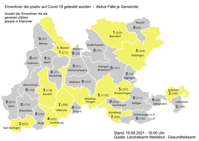 Bild 7: Ticker-Archiv (21): Die aktuellen Entwicklungen am Hochrhein und im Südschwarzwald vom 25. bis 30. Juni