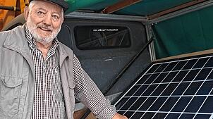 Ernst Duttlinger ist einer von drei Solarberatern, die die Bürger aus Murg bei der Planung von PV-Anlagen unterstützen möchten.