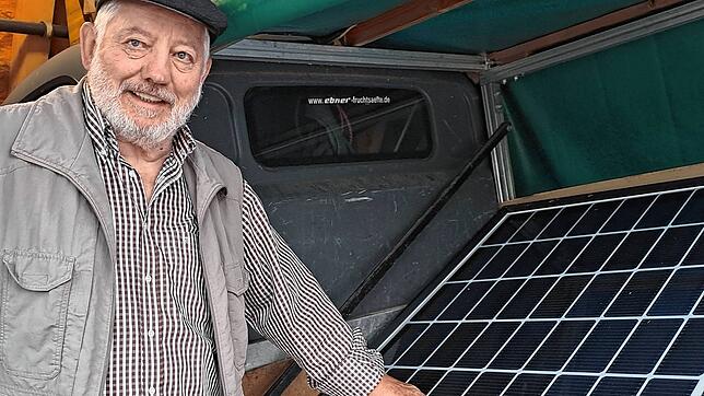 Ernst Duttlinger ist einer von drei Solarberatern, die die Bürger aus Murg bei der Planung von PV-Anlagen unterstützen möchten.