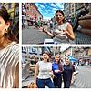 Laila Bohlander saß für den Test am Kaiserbrunnen auf der Konstanzer Marktstätte und erhielt und zwischendurch Unterstützung von ihrer ...