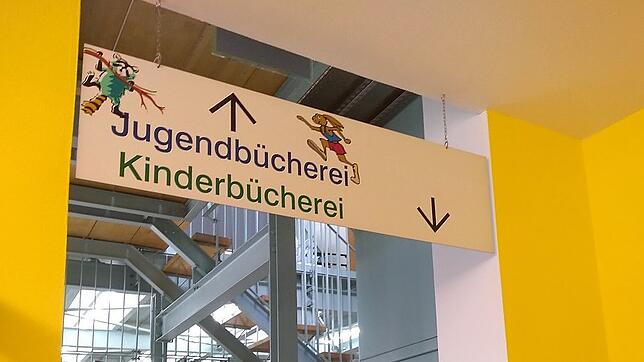Nicht nur für Bücher: Die Kinder- und Jugendabteilung in der Stadtbücherei.