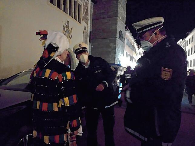 Hänsele Herbert Künst bekam am Samstagabend einen Platzverweis von der Polizei. Er ist der Meinung: Eine Durchsage hätte gereicht, um ...