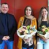 Personaldirektor Oliver Butsch freut sich mit Ärztin Manal Seed (Mitte) und Praxismanagerin Jessica Fröbel auf den Start der neuen ...