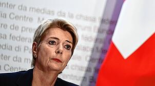 Der Schweizer Bundespräsidentin Karin Keller-Sutter gelang es nicht, die US-Zölle in Höhe von 39 Prozent auf Produkte aus der Schweiz zu ...
