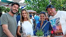Bild : Beim Stadtgartenfest treffen sich die Konstanzer. Alle Fotos vom ersten Abend