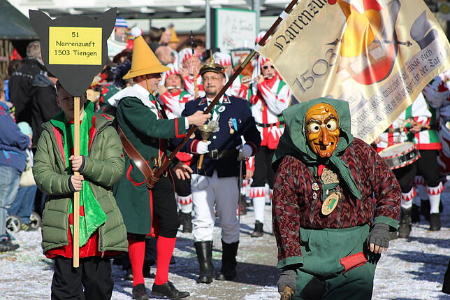 Bild 1: Strahlendes Wetter und glückselige Narren in Ühlingen. Wir haben alle Bilder (2)