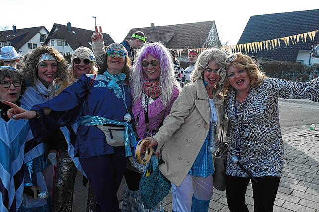 Bild 10: Bilder von der Dorffasnet in Kluftern