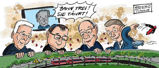 Bild 43: Die Karikatur der Woche: Reagenz verwechselt?