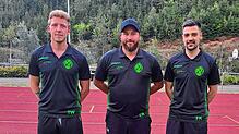 Bleiben dem FC Furtwangen treu (von links): Timo Wagner, Christoph Raithel und Florian Kaltenbach
