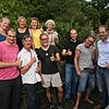 Fast alle Mitglieder der Initiativgruppe des "Öko.See.Dorfs" (hinten, von links): Christine Jäger, Odette Lassonczyk, Rosalinde Lehle ...