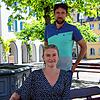 Regina Brüsewitz (Leiterin Tourismus- und Stadtmarketing Radolfzell GmbH) und Fabian Rauch (Marketingleiter) freuen sich auf die ...